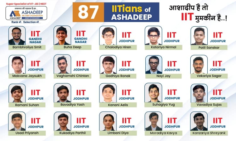 87 IITians of Ashadeep
